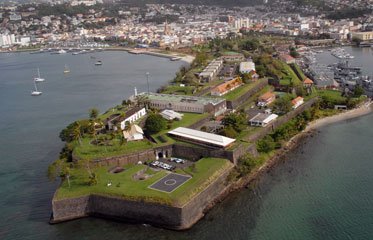Le fort Saint-Louis en Martinique