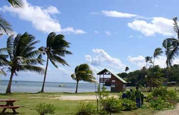Plage de la pointe Faula en Martinique