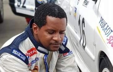 Nicolas Panzo, copilote de rallye martiniquais