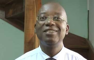 Raymond Occolier, ancien maire de la ville du Vauclin